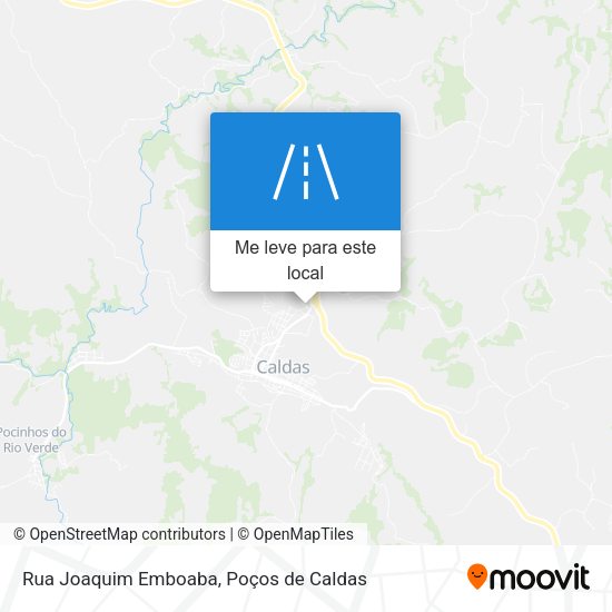 Rua Joaquim Emboaba mapa