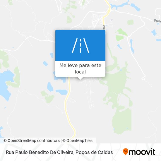 Rua Paulo Benedito De Oliveira mapa