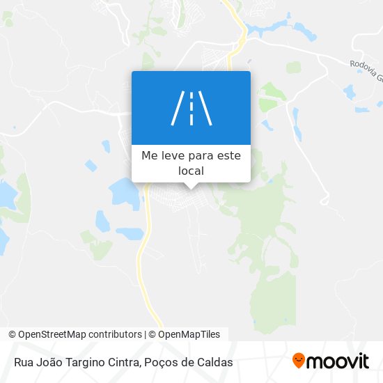 Rua João Targino Cintra mapa
