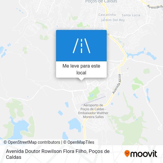 Avenida Doutor Rowilson Flora Filho mapa