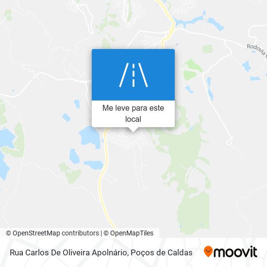 Rua Carlos De Oliveira Apolnário mapa