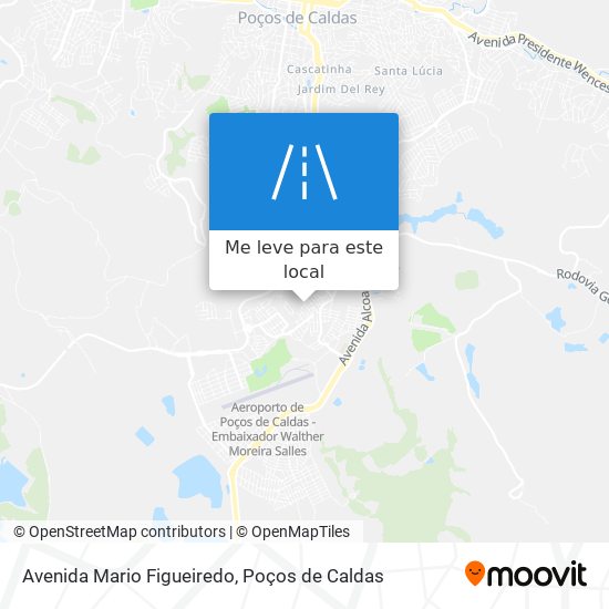 Avenida Mario Figueiredo mapa