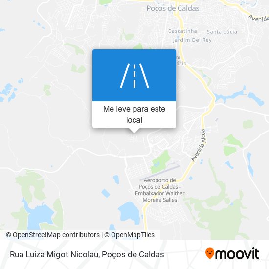Rua Luiza Migot Nicolau mapa