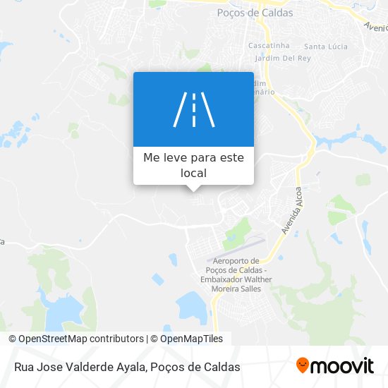 Rua Jose Valderde Ayala mapa