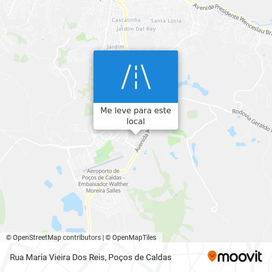Rua Maria Vieira Dos Reis mapa