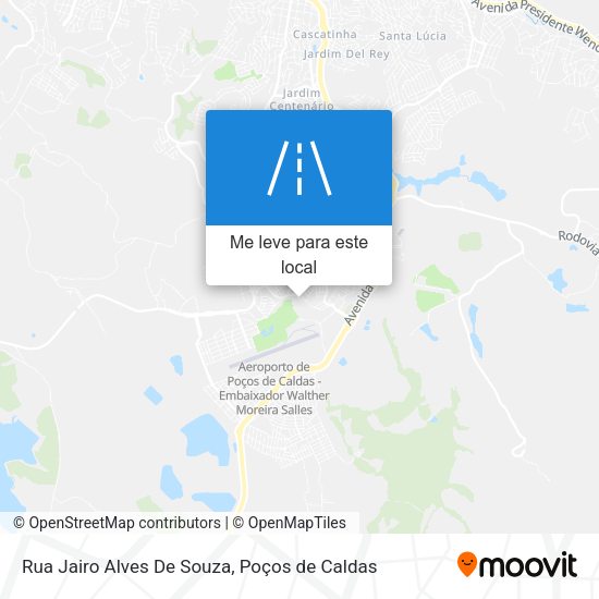 Rua Jairo Alves De Souza mapa