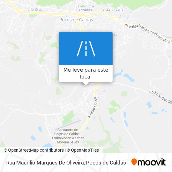 Rua Maurilio Marquês De Oliveira mapa