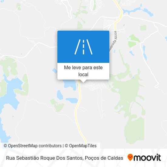 Rua Sebastião Roque Dos Santos mapa