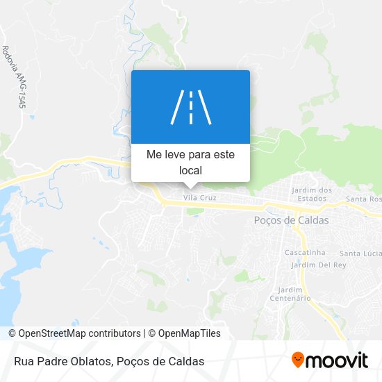 Rua Padre Oblatos mapa