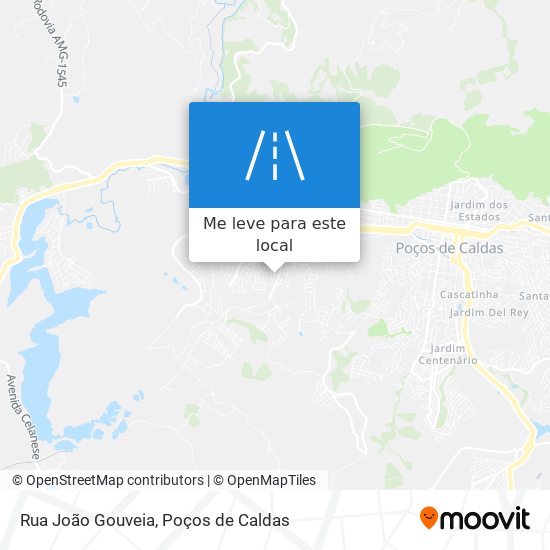 Rua João Gouveia mapa