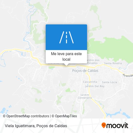 Viela Iguatimara mapa