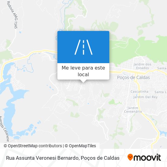 Rua Assunta Veronesi Bernardo mapa