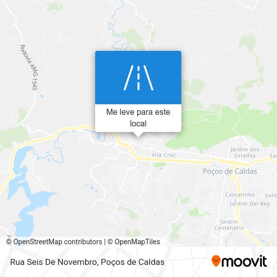 Rua Seis De Novembro mapa