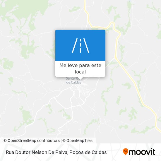 Rua Doutor Nelson De Paiva mapa