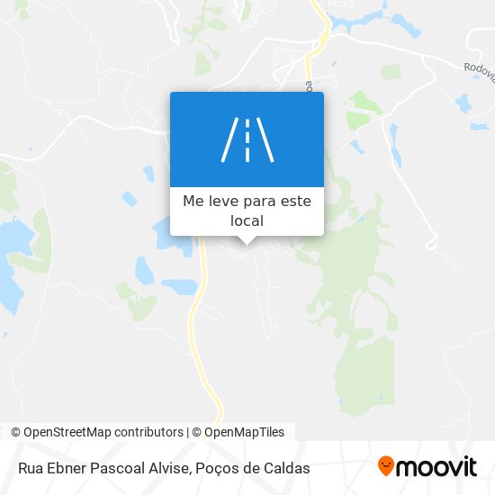 Rua Ebner Pascoal Alvise mapa