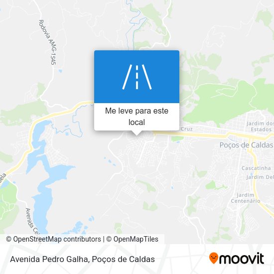 Avenida Pedro Galha mapa