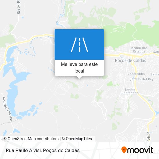 Rua Paulo Alvisi mapa