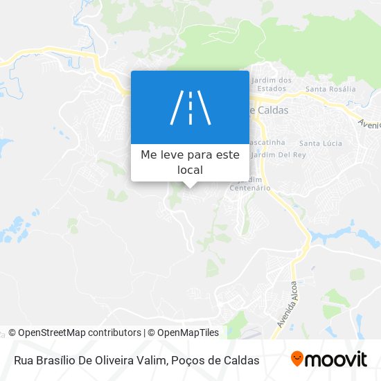 Rua Brasílio De Oliveira Valim mapa