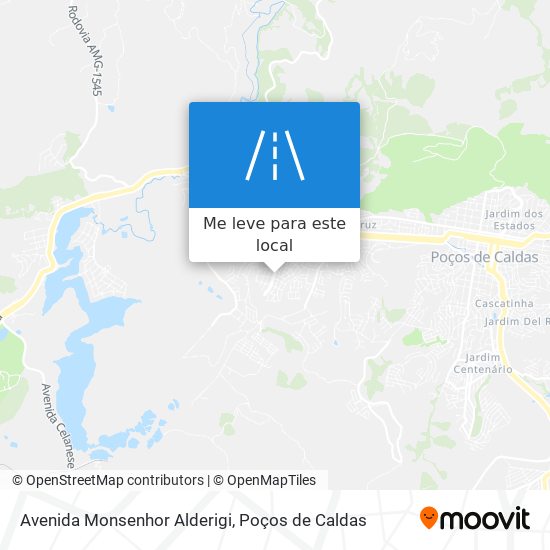 Avenida Monsenhor Alderigi mapa