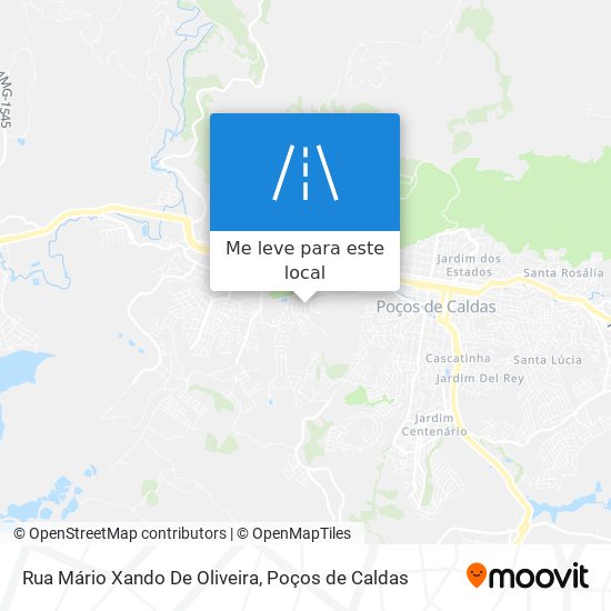 Rua Mário Xando De Oliveira mapa