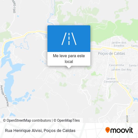 Rua Henrique Alvisi mapa