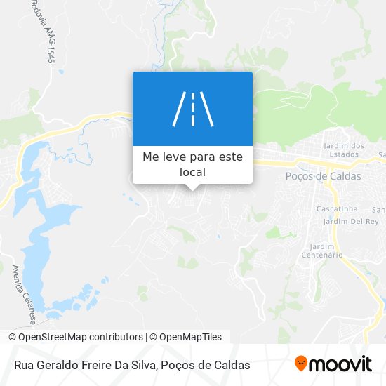Rua Geraldo Freire Da Silva mapa