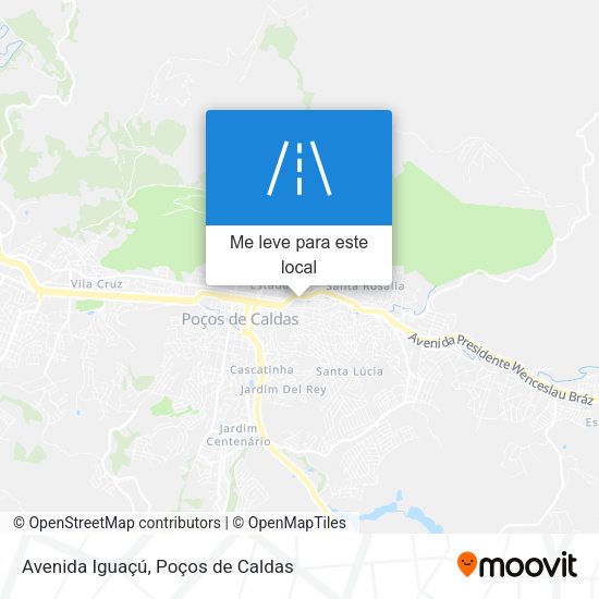 Avenida Iguaçú mapa