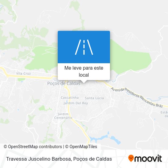 Travessa Juscelino Barbosa mapa