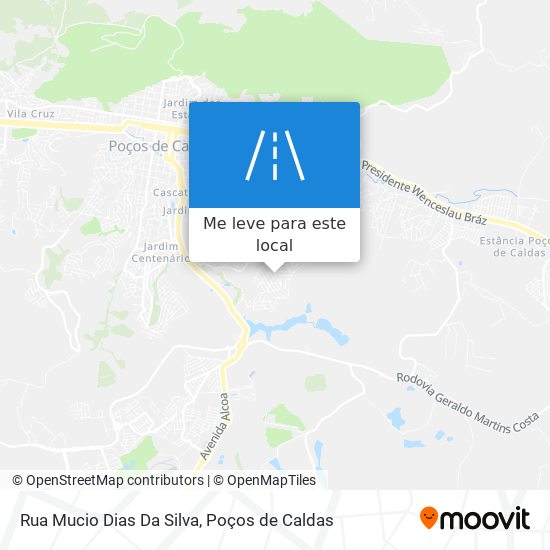 Rua Mucio Dias Da Silva mapa