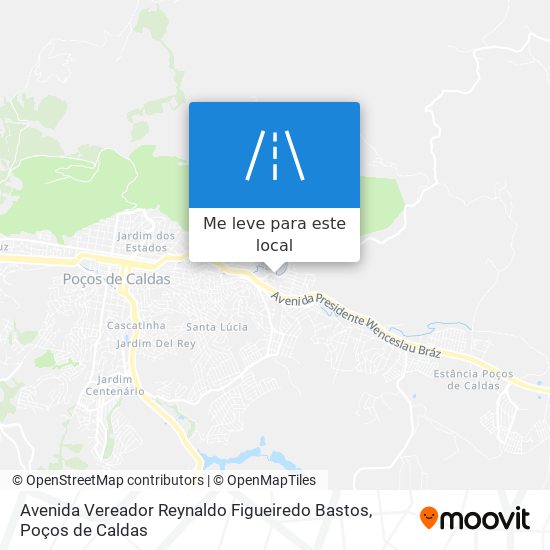Avenida Vereador Reynaldo Figueiredo Bastos mapa