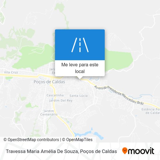 Travessa Maria Amélia De Souza mapa