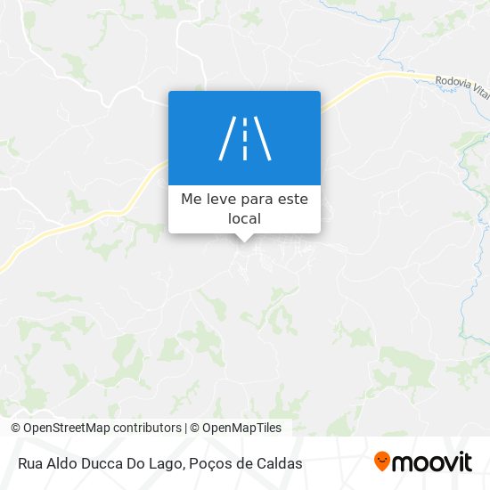 Rua Aldo Ducca Do Lago mapa