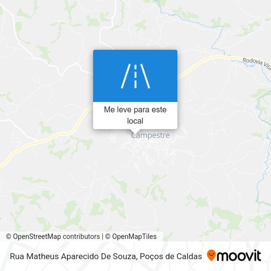 Rua Matheus Aparecido De Souza mapa