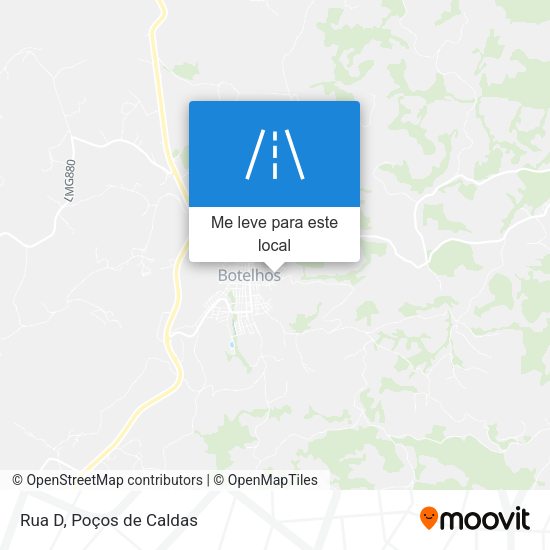 Rua D mapa