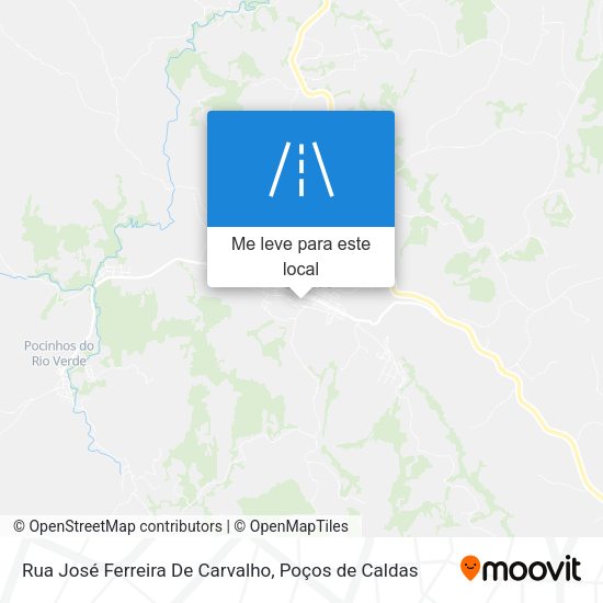 Rua José Ferreira De Carvalho mapa