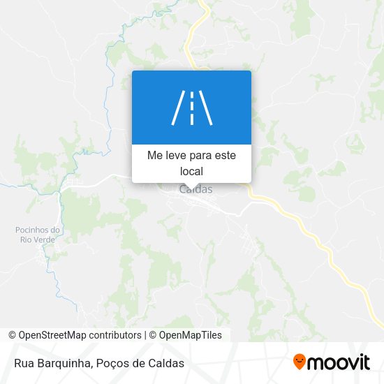 Rua Barquinha mapa