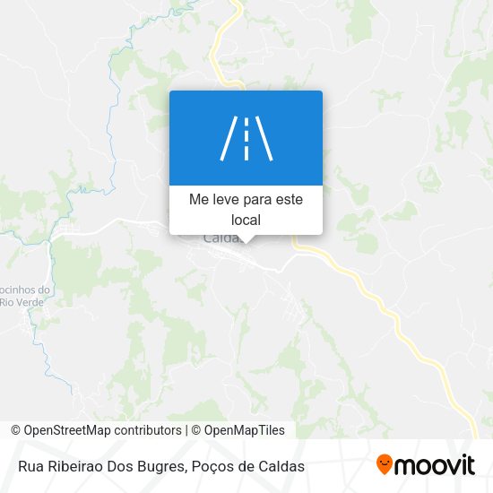 Rua Ribeirao Dos Bugres mapa