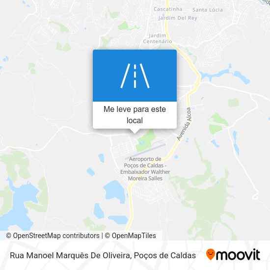 Rua Manoel Marquês De Oliveira mapa