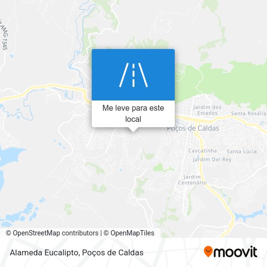 Alameda Eucalipto mapa