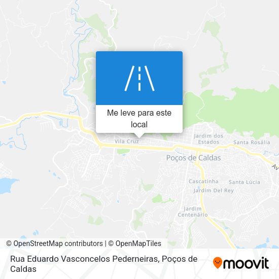 Rua Eduardo Vasconcelos Pederneiras mapa
