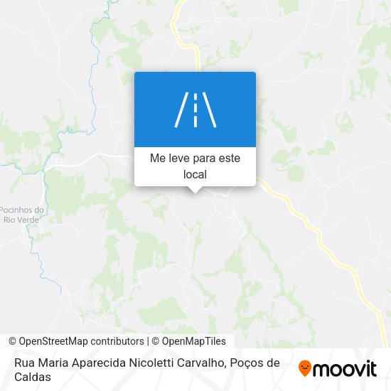 Rua Maria Aparecida Nicoletti Carvalho mapa