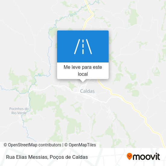 Rua Elias Messias mapa