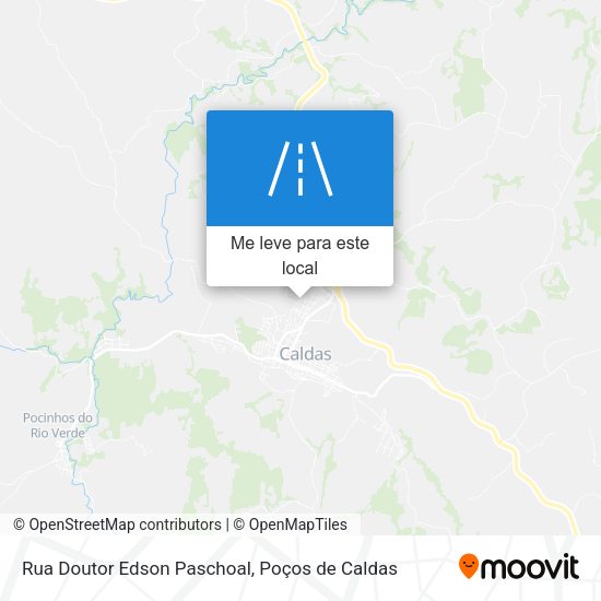 Rua Doutor Edson Paschoal mapa