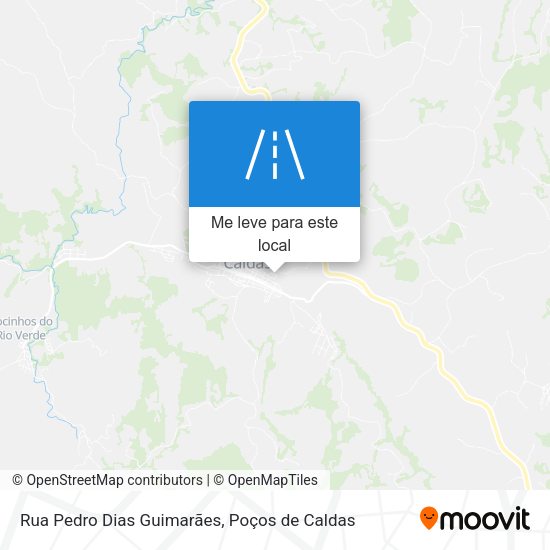 Rua Pedro Dias Guimarães mapa