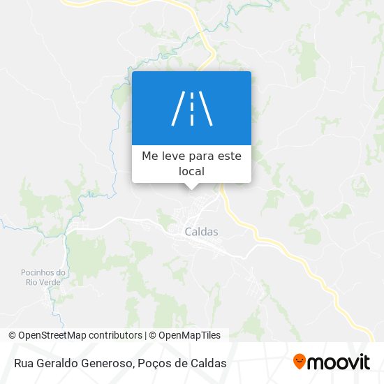 Rua Geraldo Generoso mapa