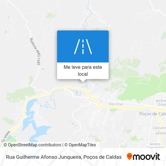 Rua Guilherme Afonso Junqueira mapa