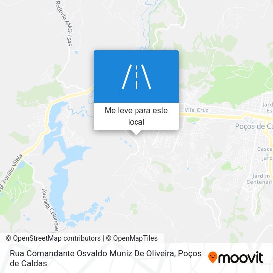Rua Comandante Osvaldo Muniz De Oliveira mapa