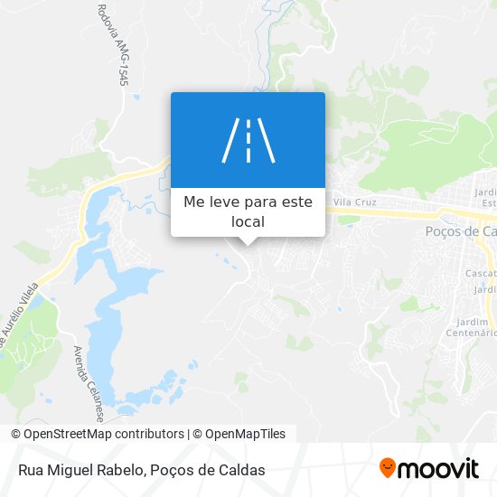 Rua Miguel Rabelo mapa