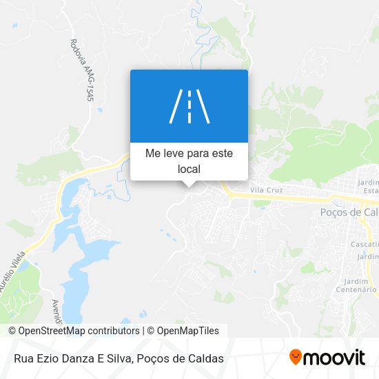 Rua Ezio Danza E Silva mapa