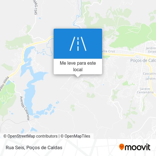 Rua Seis mapa